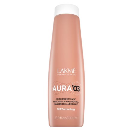 Lakmé Aura '03 Hyaluronic Mask maschera rinforzante per capelli deboli 1000 ml