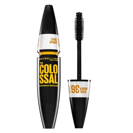 Maybelline The Colossal 36H Mascara mascara impermeabile per l'estensione delle ciglia e volume Black 10 ml