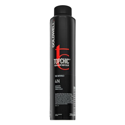 Goldwell Topchic Hair Color colore per capelli permanente professionale per tutti i tipi di capelli 4N 250 g
