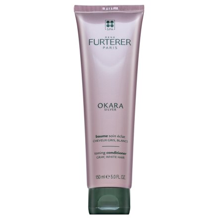 Rene Furterer Okara Silver Toning Conditioner balsamo colorato per capelli biondo platino e grigi 150 ml