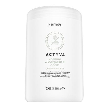Kemon Actyva Volume E Corposita Conditioner balsamo rinforzante per volume dei capelli 1000 ml