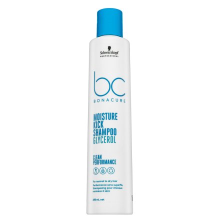 Schwarzkopf Professional BC Bonacure Moisture Kick Shampoo Glycerol shampoo nutriente per capelli normali a secchi 250 ml