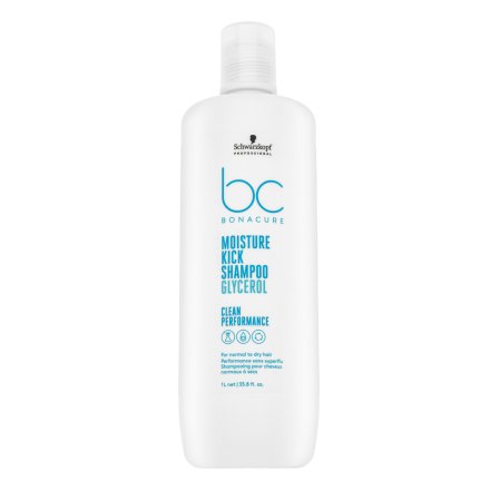 Schwarzkopf Professional BC Bonacure Moisture Kick Shampoo Glycerol shampoo nutriente per capelli normali a secchi 1000 ml