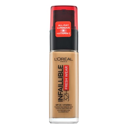 L´Oréal Paris Infaillible 32H Fresh Wear fondotinta lunga tenuta per effetto opaco Radiant Sand 30 ml