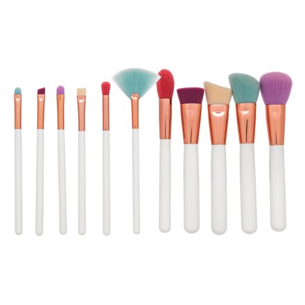 MIMO Makeup Brush Set Multicolor 11 Pcs set di pennelli