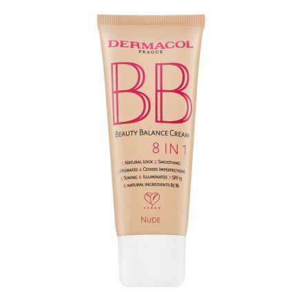 Dermacol BB Beauty Balance Cream 8in1 crema BB per l' unificazione della pelle e illuminazione Nude 30 ml
