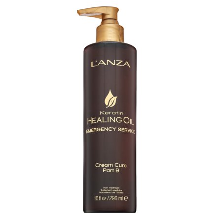 L’ANZA Keratin Healing Oil Emergency Service Cream Cure B trattamento dei capelli con cheratina 295 ml