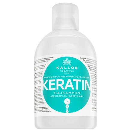 Kallos Keratin Shampoo shampoo nutriente con cheratina 1000 ml