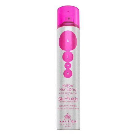 Kallos Silk Protein Hair Spray Extra Strong Hold lacca forte per capelli 500 ml