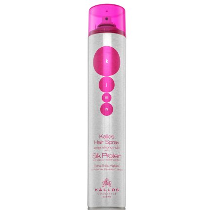 Kallos Silk Protein Hair Spray Extra Strong Hold lacca forte per capelli 750 ml