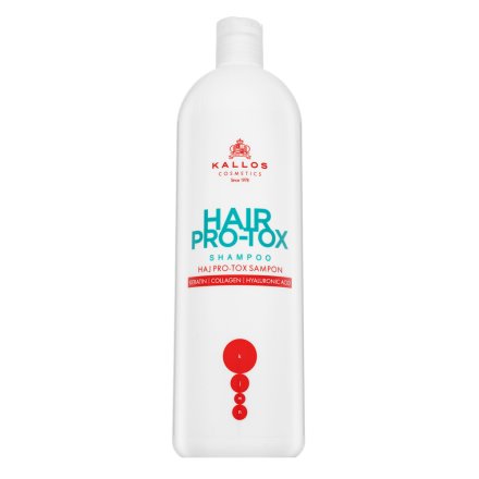 Kallos Hair Pro-Tox Shampoo shampoo rinforzante con cheratina 1000 ml