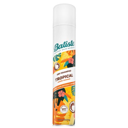 Batiste Dry Shampoo Coconut&Exotic Tropical shampoo secco per tutti i tipi di capelli 350 ml