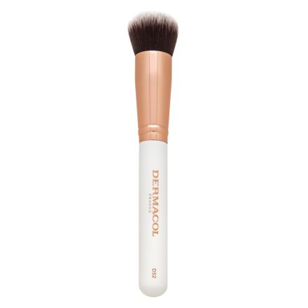 Dermacol Foundation & Powder Brush D52 Rose Gold pennello per fondotinta e cipria
