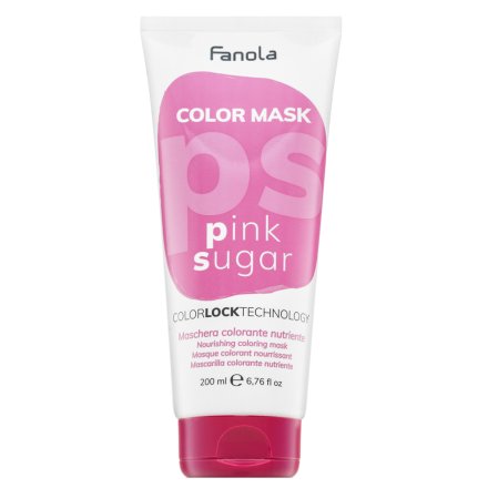 Fanola Color Mask maschera nutriente con pigmenti colorati per il recupero del colore Pink Sugar 200 ml