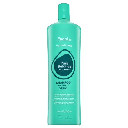 Fanola Vitamins Pure Balance Shampoo shampoo detergente contro la forfora 1000 ml