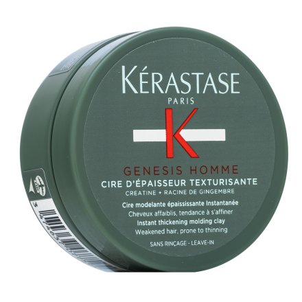 Kérastase Genesis Homme Cire D'Épaisseur Texturisante cera per capelli per una fissazione media 75 ml