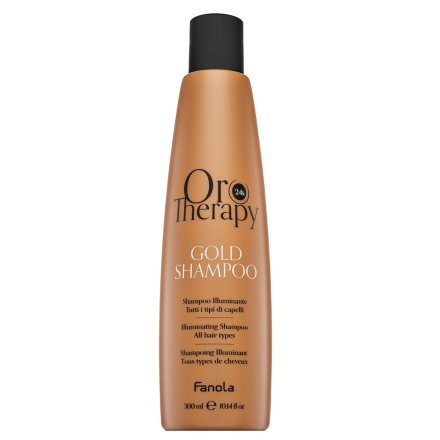 Fanola Oro Therapy 24k Gold Shampoo shampoo per morbidezza e lucentezza dei capelli 300 ml