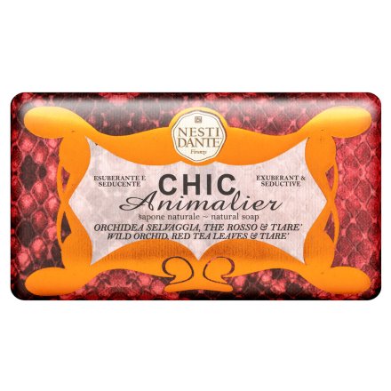 Nesti Dante Chic sapone Animalier Natural Soap Red Pyton 250 g