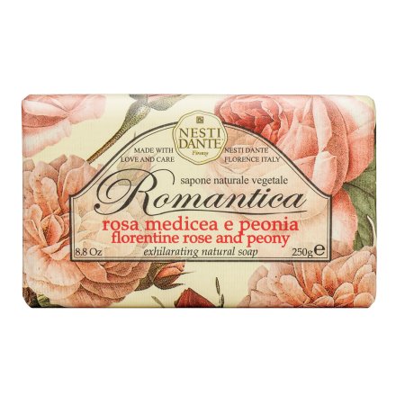Nesti Dante Romantica sapone Natural Soap Florentine Rose & Peony 250 g
