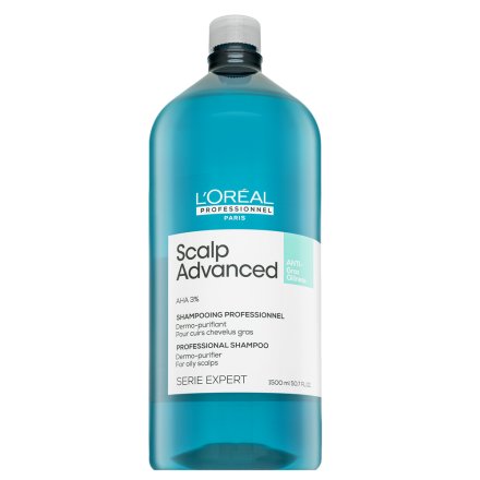 L´Oréal Professionnel Scalp Advanced Anti-Oiliness Shampoo shampoo detergente per cuoio capelluto grasso 1500 ml