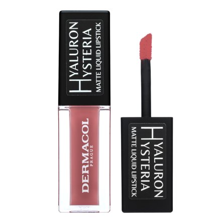 Dermacol Hyaluron Hysteria Matte Liquid Lipstick rossetto liquido con un effetto opaco No.05 4,5 ml