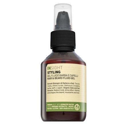 Insight Styling Hair & Beard Fluid Gel gel liquido per capelli e barba 100 ml