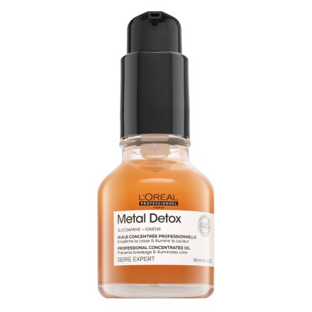 L´Oréal Professionnel Série Expert Metal Detox Professional Concentrated Oil olio per lucentezza e protezione dei capelli colorati 50 ml