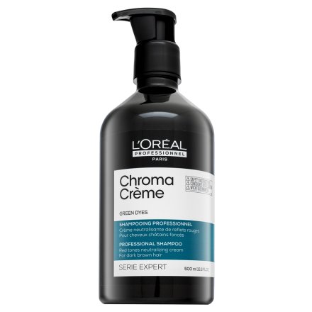 L´Oréal Professionnel Série Expert Chroma Créme Green Dyes Shampoo shampoo neutralizzante per capelli scuri 500 ml