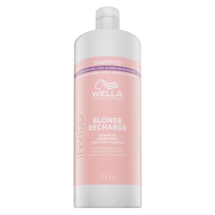 Wella Professionals Invigo Blonde Recharge Shampoo shampoo contro toni ingialliti 1000 ml