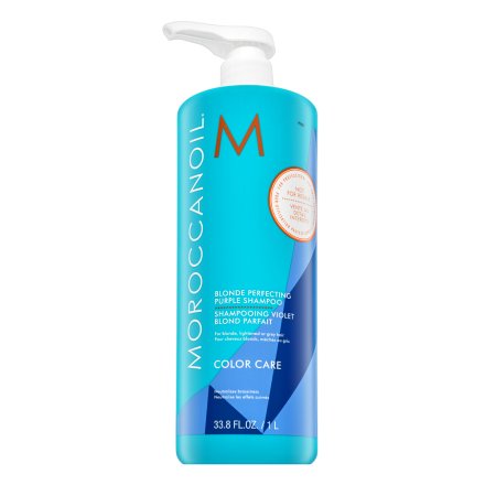 Moroccanoil Color Care Blonde Perfecting Purple Shampoo shampoo neutralizzante per capelli biondi 1000 ml