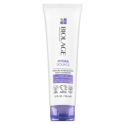 Matrix Biolage Hydrasource Blow Dry Shaping Lotion crema styling per trattamento termico dei capelli 150 ml