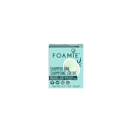 Foamie Shampoo Bar Shampoo solido per capelli secchi Aloe Vera 20 g