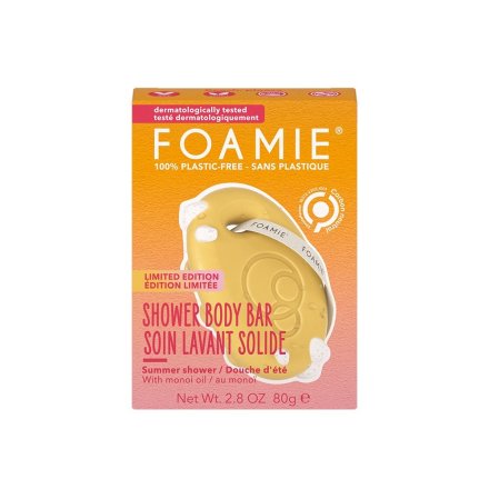 Foamie Gel doccia solido Shower Body Bar Summer Shower 80 g