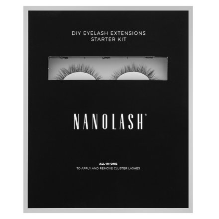Nanolash DIY Eyelash Extensions Starter Kit set per l’extension delle ciglia a casa Classy