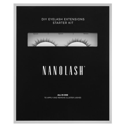 Nanolash DIY Eyelash Extensions Starter Kit set per l’extension delle ciglia a casa Divine