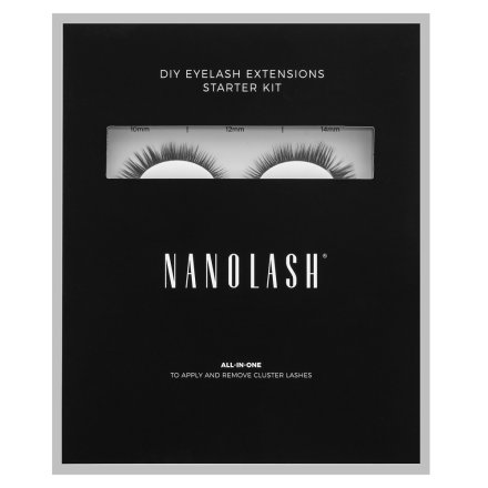 Nanolash DIY Eyelash Extensions Starter Kit set per l’extension delle ciglia a casa Harmony