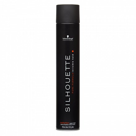 Schwarzkopf Professional Silhouette Super Hold Hairspray lacca per capelli per una forte fissazione 750 ml