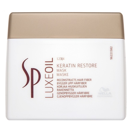 Wella Professionals SP Luxe Oil Keratin Restore Mask maschera per capelli danneggiati 400 ml