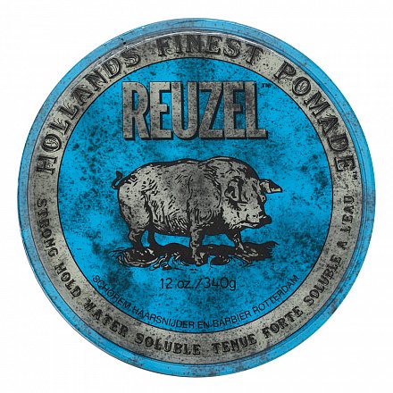 Reuzel Blue Pomade pomata per capelli per il rafforzamento e lucentezza dei capelli 340 g