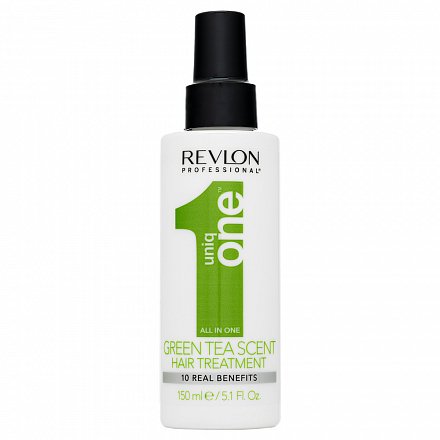 Revlon Professional Uniq One All In One Green Tea Treatment cura dei capelli senza risciacquo per tutti i tipi di capelli 150 ml