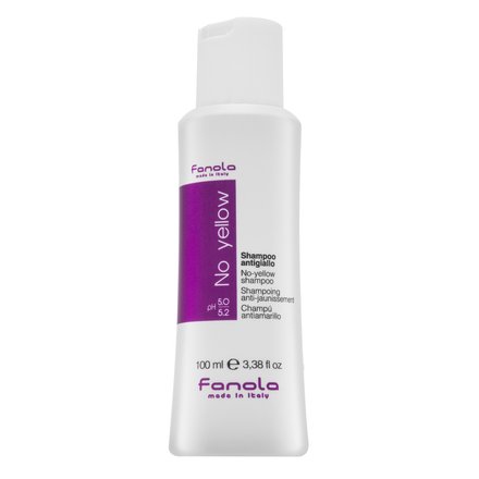 Fanola No Yellow Shampoo shampoo per capelli biondo platino e grigi 100 ml