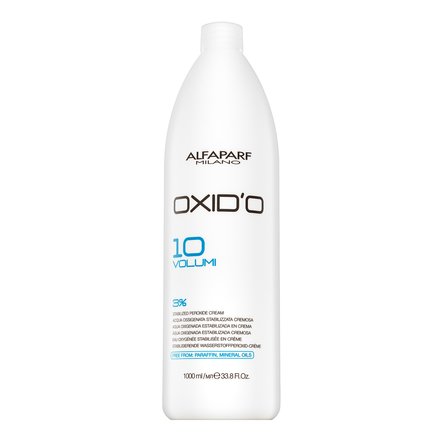 Alfaparf Milano Oxid'o 10 Volumi 3% emulsione di sviluppo per tutti i tipi di capelli 1000 ml