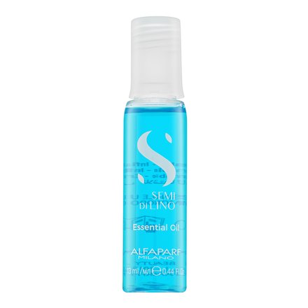 Alfaparf Milano Semi Di Lino Sublime Essential Oil olio per capelli lisciante per morbidezza e lucentezza dei capelli 12 x 13 ml