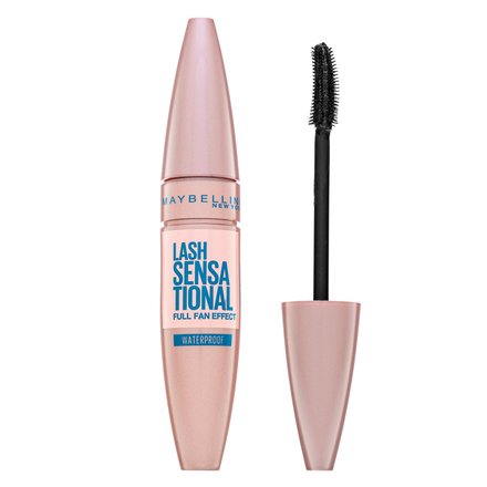 Maybelline Lash Sensational Waterproof Mascara mascara impermeabile per l'estensione e l'arricciatura delle ciglia Black 9,4 ml