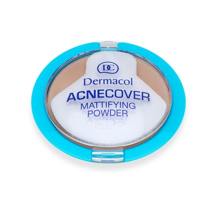 Dermacol ACNEcover Mattifying Powder cipria per la pelle problematica No.04 Honey 11 g
