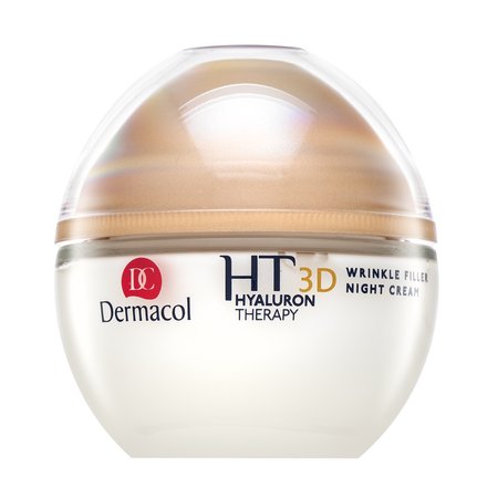 Dermacol Hyaluron Therapy 3D siero facciale notturno Wrinkle Filler Night Cream 50 ml