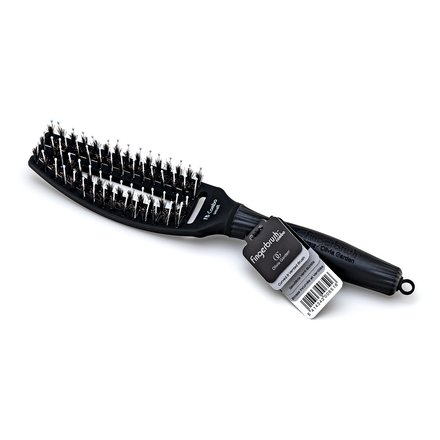 Olivia Garden Fingerbrush Combo Small spazzola per capelli con setole di nylon e di cinghiale