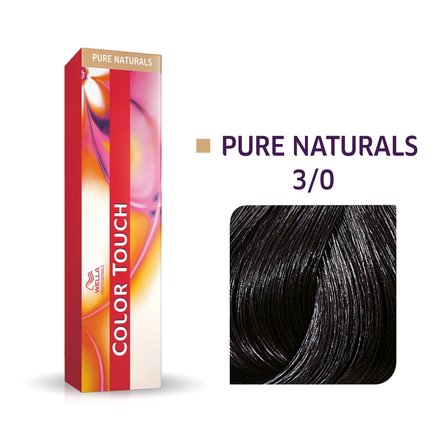 Wella Professionals Color Touch Pure Naturals colore demi-permanente professionale con effetto multidimensionale 3/0 60 ml