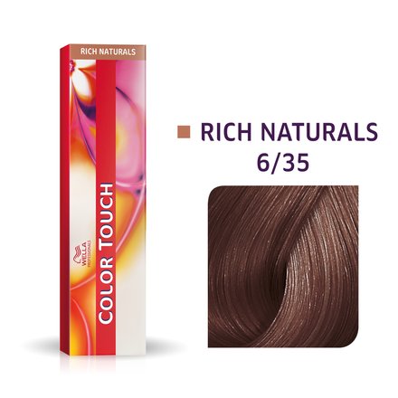 Wella Professionals Color Touch Rich Naturals colore demi-permanente professionale con effetto multidimensionale 6/35 60 ml