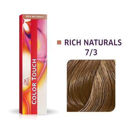 Wella Professionals Color Touch Rich Naturals colore demi-permanente professionale con effetto multidimensionale 7/3 60 ml